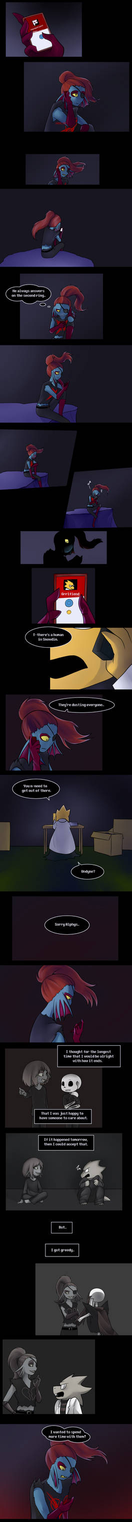 Underfell No Mercy: Undyne page 1