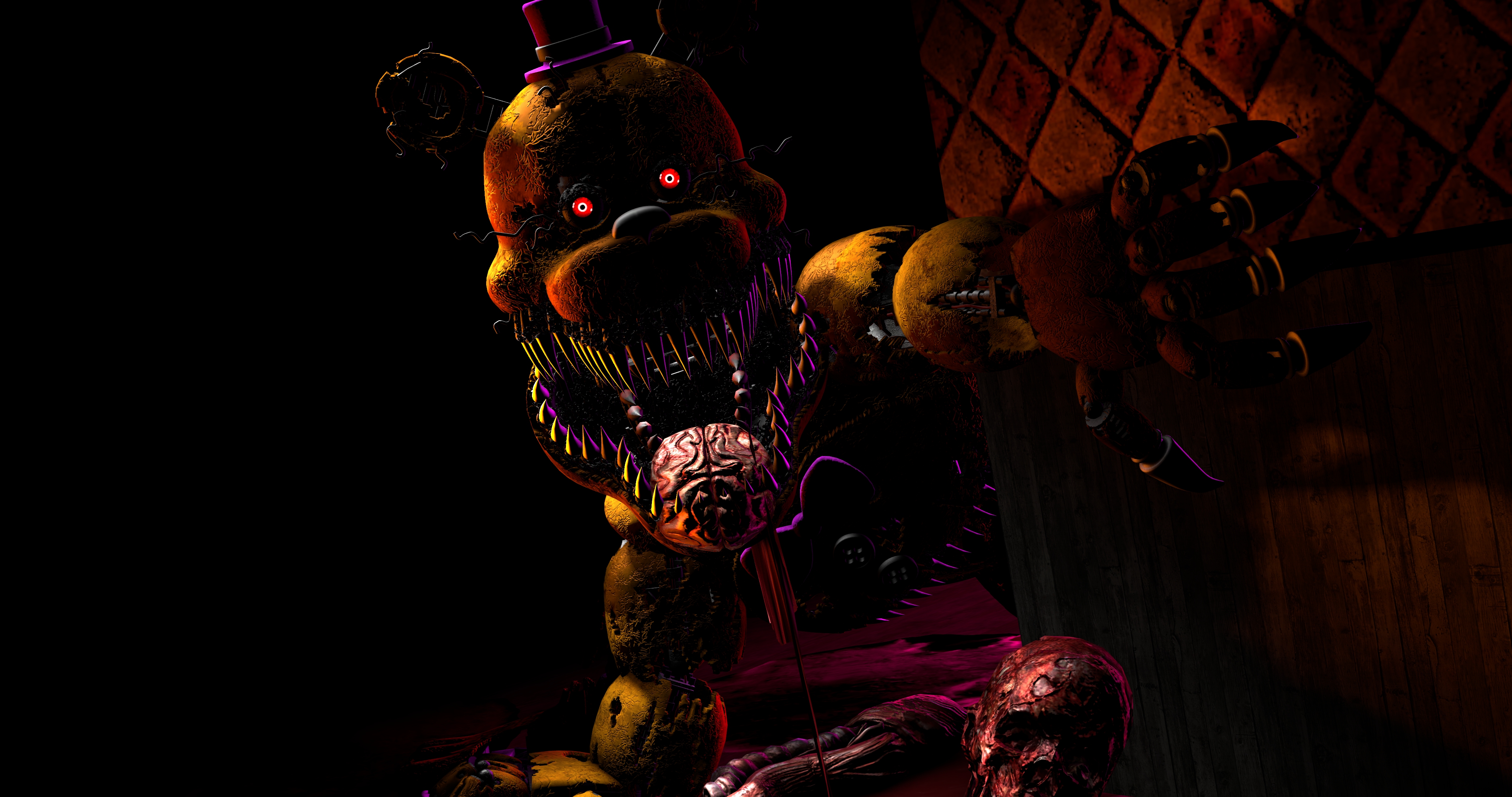 REMAKE] Nightmare Fredbear Time by TheFuckingPuppet on DeviantArt