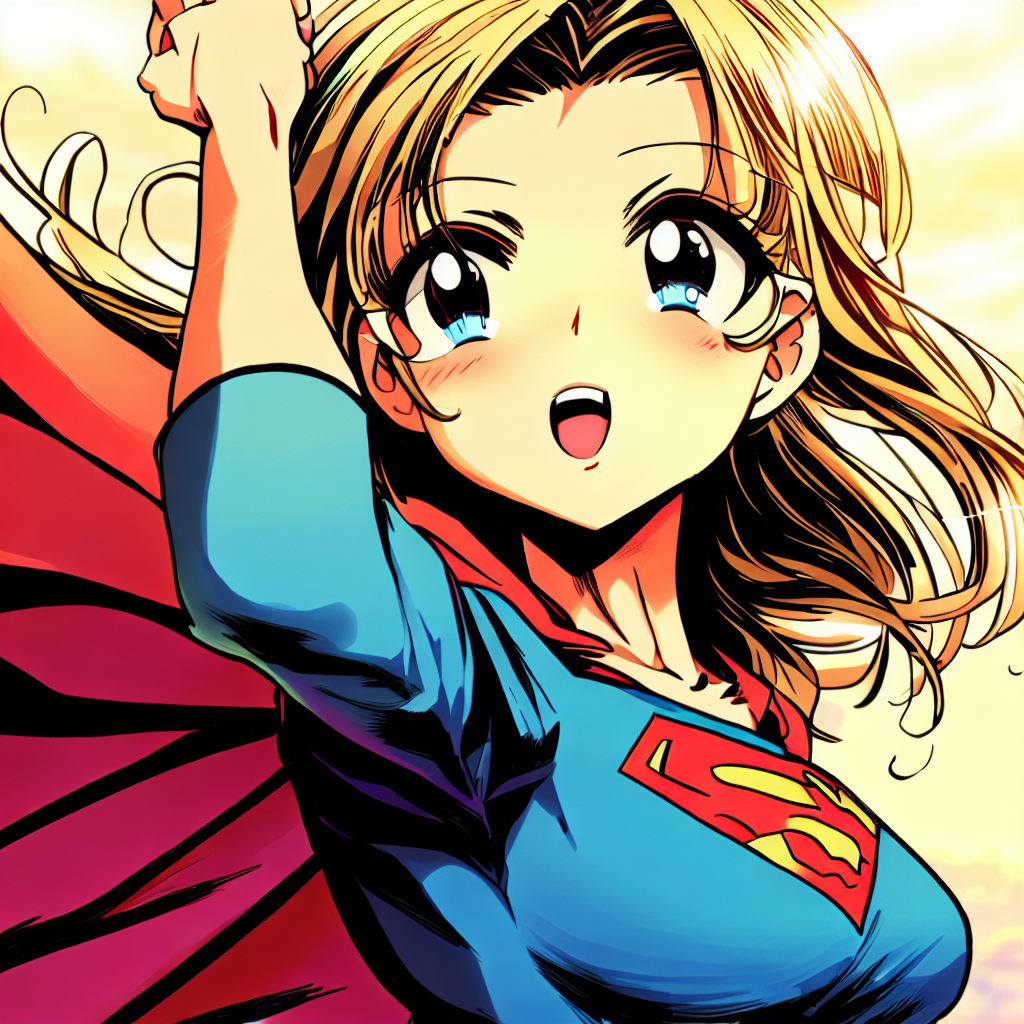 Supergirl: Upper Atmosphere (Anime Wallpaper) by everything-super on  DeviantArt