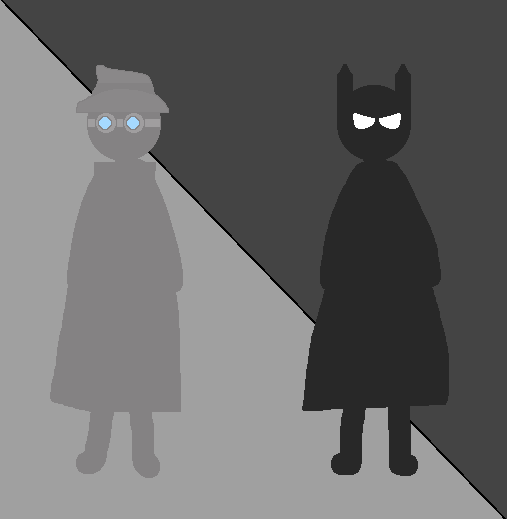 Black and Gray