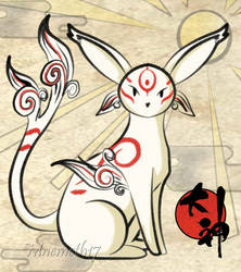 Okami Style Espeon