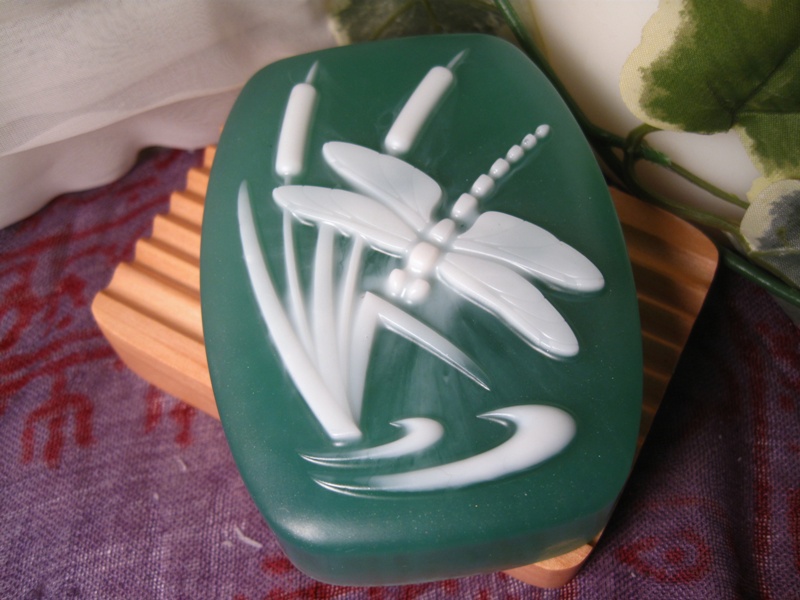 Dragonfly, aloe vera soap