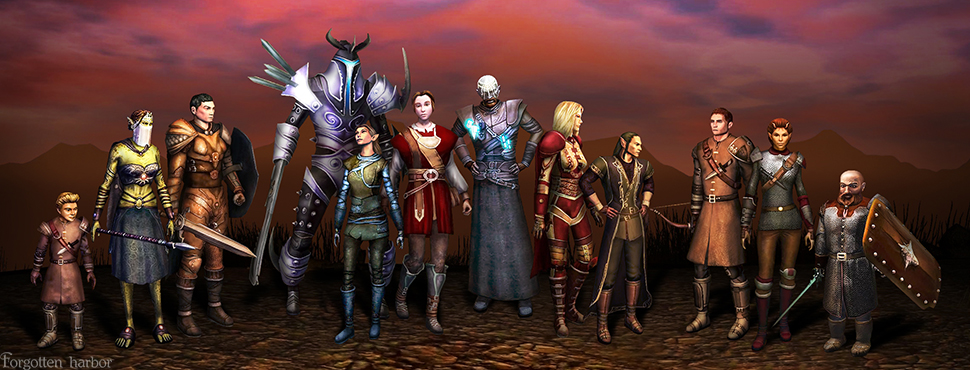 All Heroes Of Neverwinter By Forgottenharbor On Deviantart