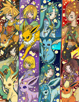 .Golden Sun and Eeveelutions.