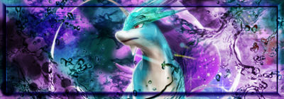 suicune - pokken - signature (free use)