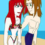 SUP-FAN Peter Parker X Mary Jane Watson At Beach