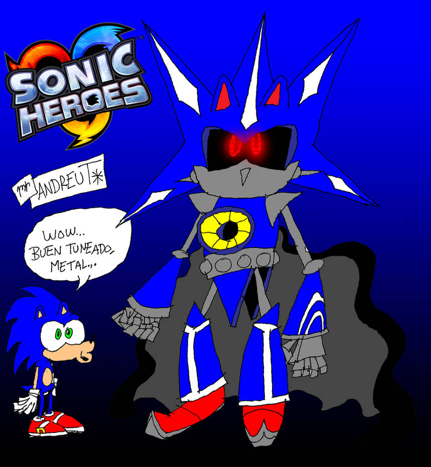 Sonic Heroes 2003 Neo Metal Sonic by Danhobs on DeviantArt