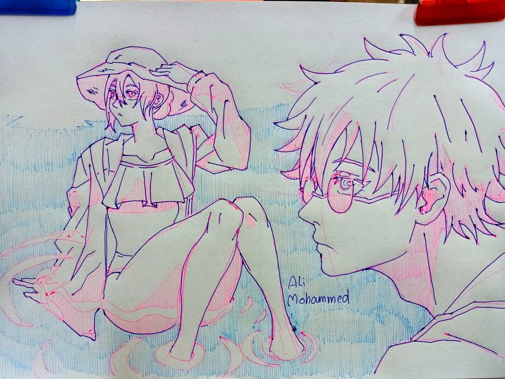 Amanai riko gojo satoru jujutsu kaisen by Beastopop on DeviantArt