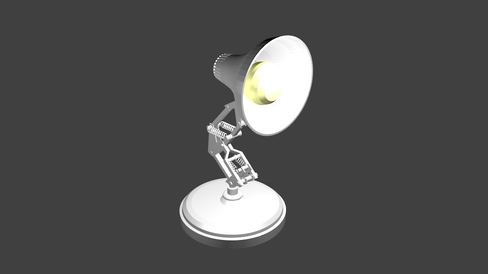 Pixar Lamp Luxo Jr By senlidolopes by senlidolopes on DeviantArt