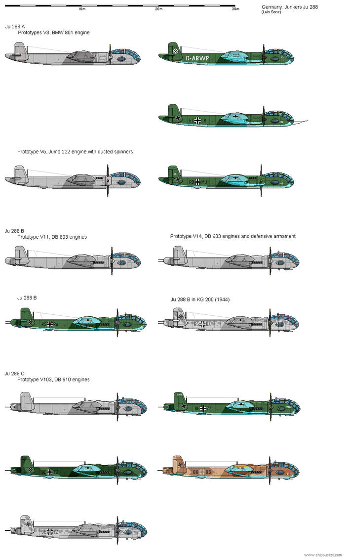 Germany. Junkers Ju 288 by Yqueleden on DeviantArt