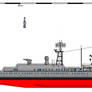 DKM Koln missile cruiser (AH El Visitante)