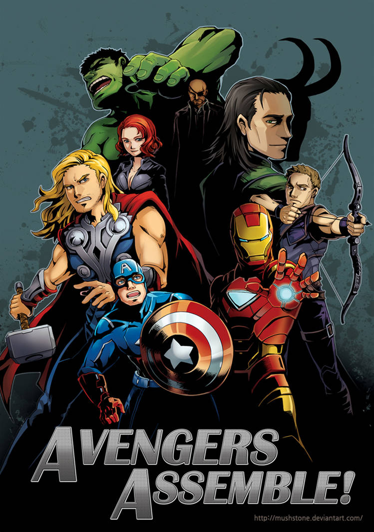 Avengers Assemble By Mushstone On DeviantArt