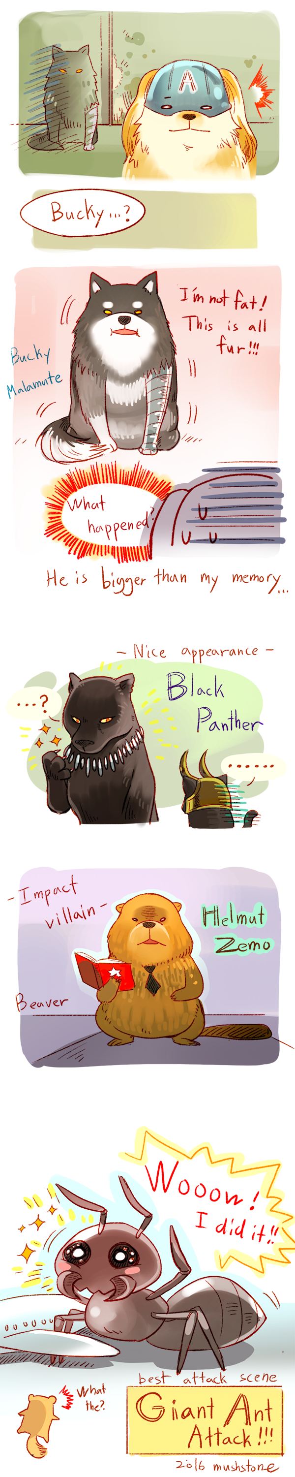 Animal Avengers 15 by Mushstone on DeviantArt Animal Avengers 15 by Mushstone on DeviantArt