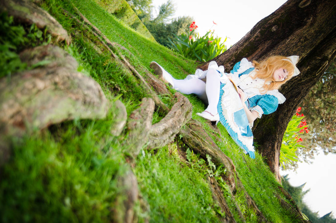 Alice in Wonderland - Sakizou Illustration by stregatt0