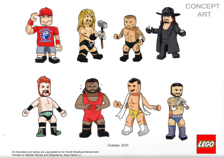 Lego WWE by nellz86 on DeviantArt