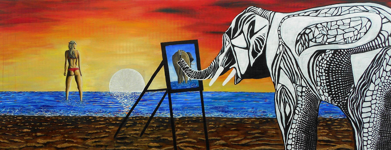 Painting Pachyderm