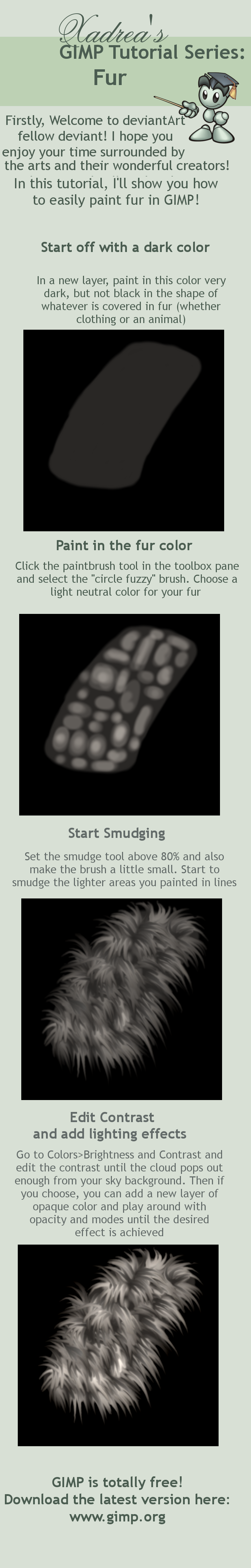 GIMP: Fur Tutorial