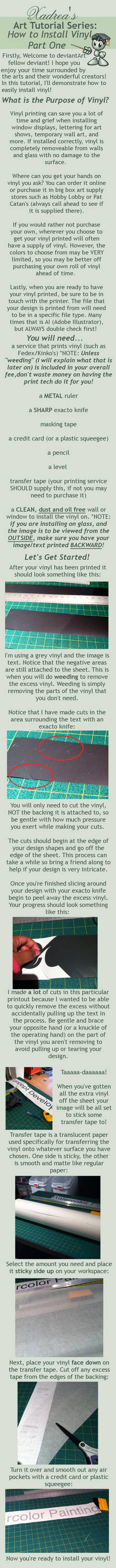 Tutorial: How to Install Vinyl - Part One by Xadrea