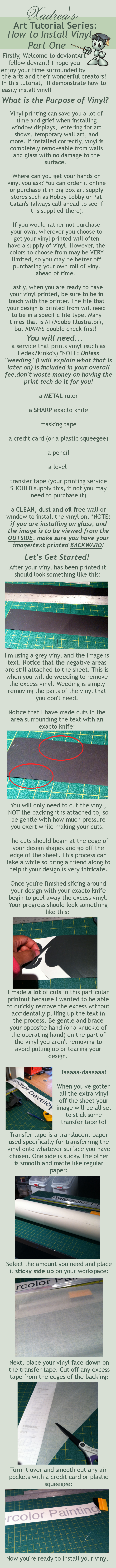 Tutorial: How to Install Vinyl - Part One