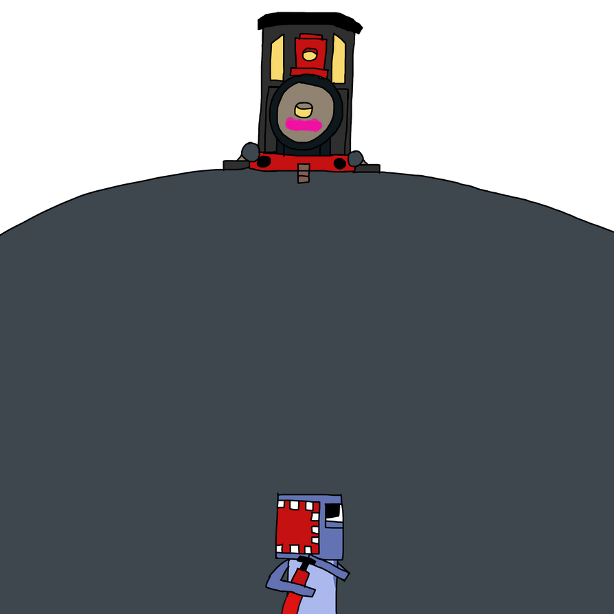 Train inflation by DoTheBossWay on DeviantArt