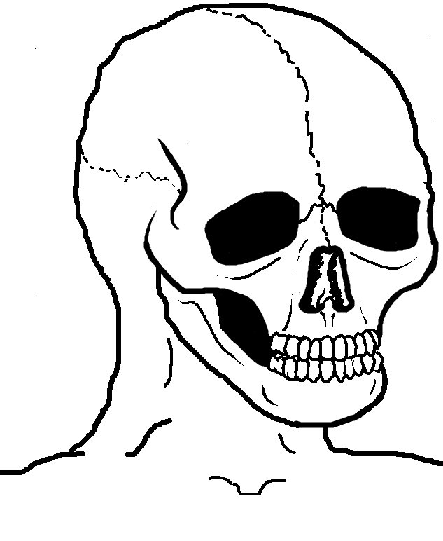 Skeleton Wojak by DoTheBossWay on DeviantArt