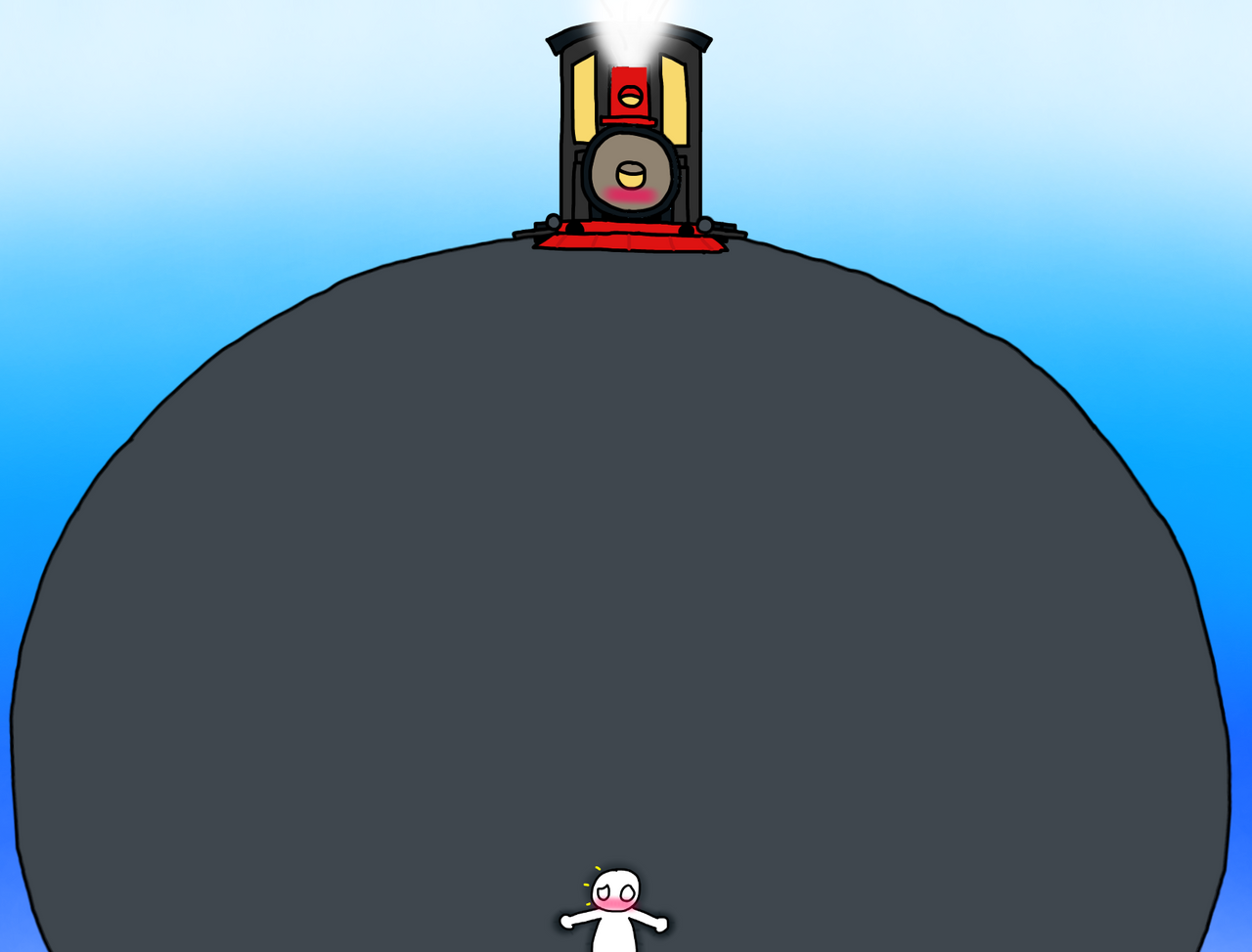 Just a train inflation by DoTheBossWay on DeviantArt