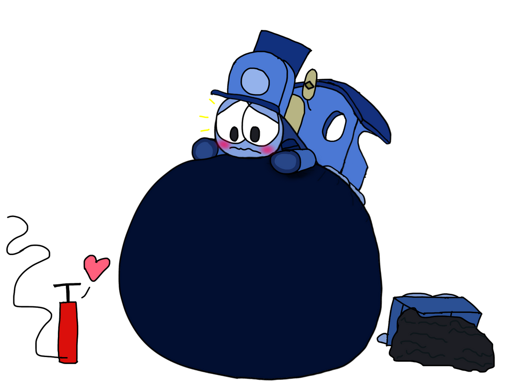 Linus the inflated train 1 by DoTheBossWay on DeviantArt