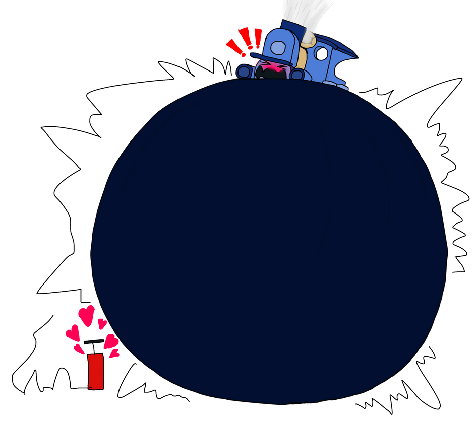 Linus the inflated train 3 by DoTheBossWay on DeviantArt