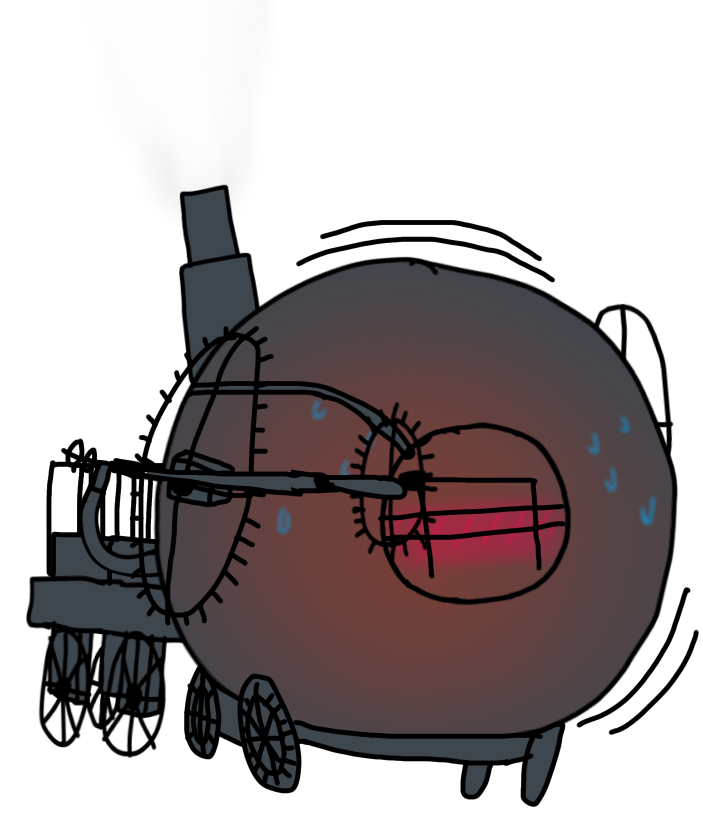 First model locomotive inflation by DoTheBossWay on DeviantArt