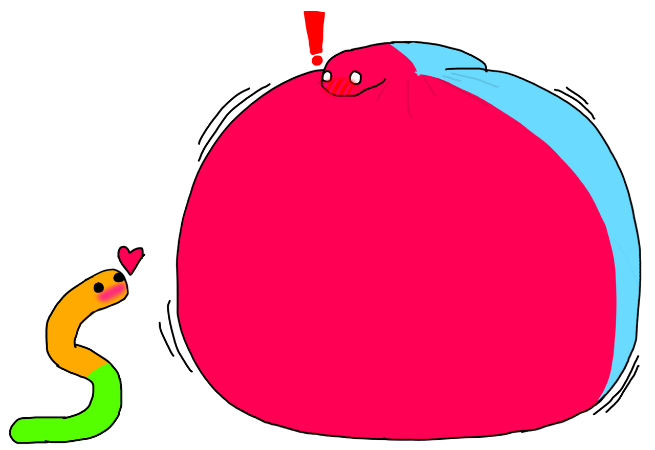 Worm Inflation Inflated gummy worm by DoTheBossWay on DeviantArt