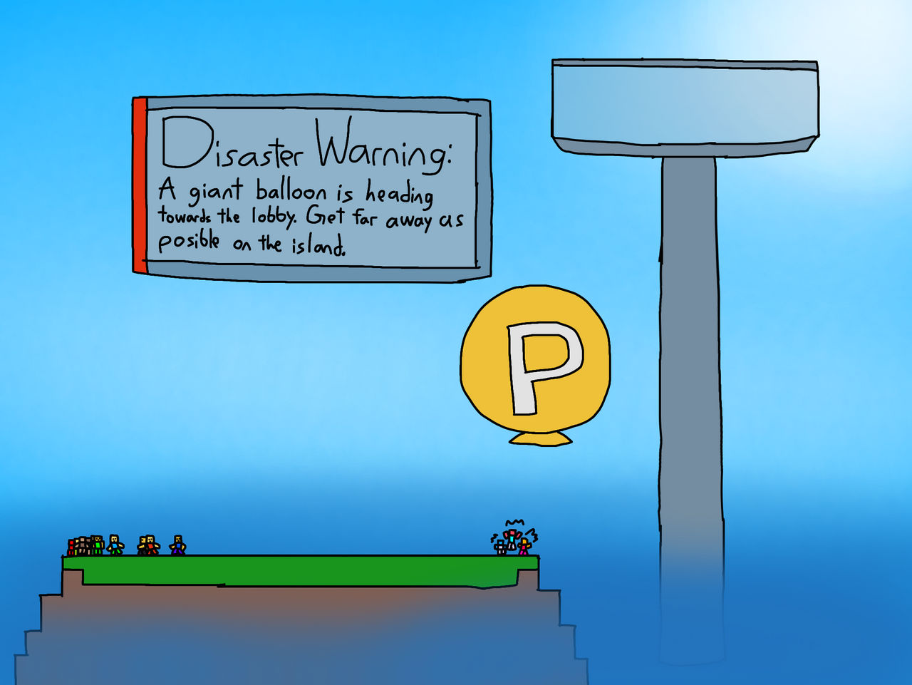 Natural Disaster Survival Lobby Blimp inflation by DoTheBossWay on ...