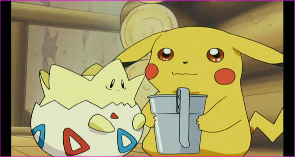 Pikachu and Togepi XD