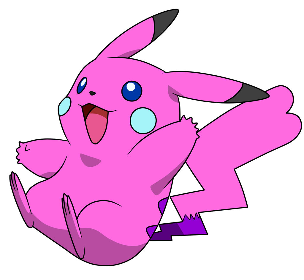 Pink Pitachu Lilycove the pink pikachu by DemonSheyd500025 on DeviantArt