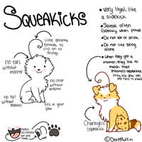 Squeakicks Species Ref