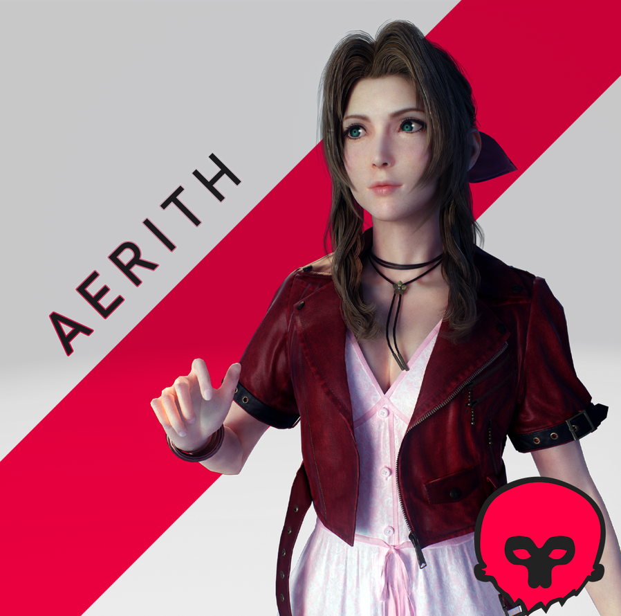Aerith Rendering Asset Package by SultanaVerena on DeviantArt