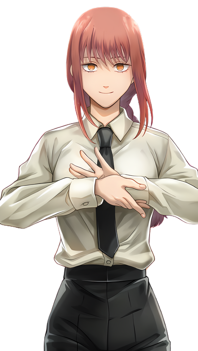 Makima render by powerpop3 on DeviantArt