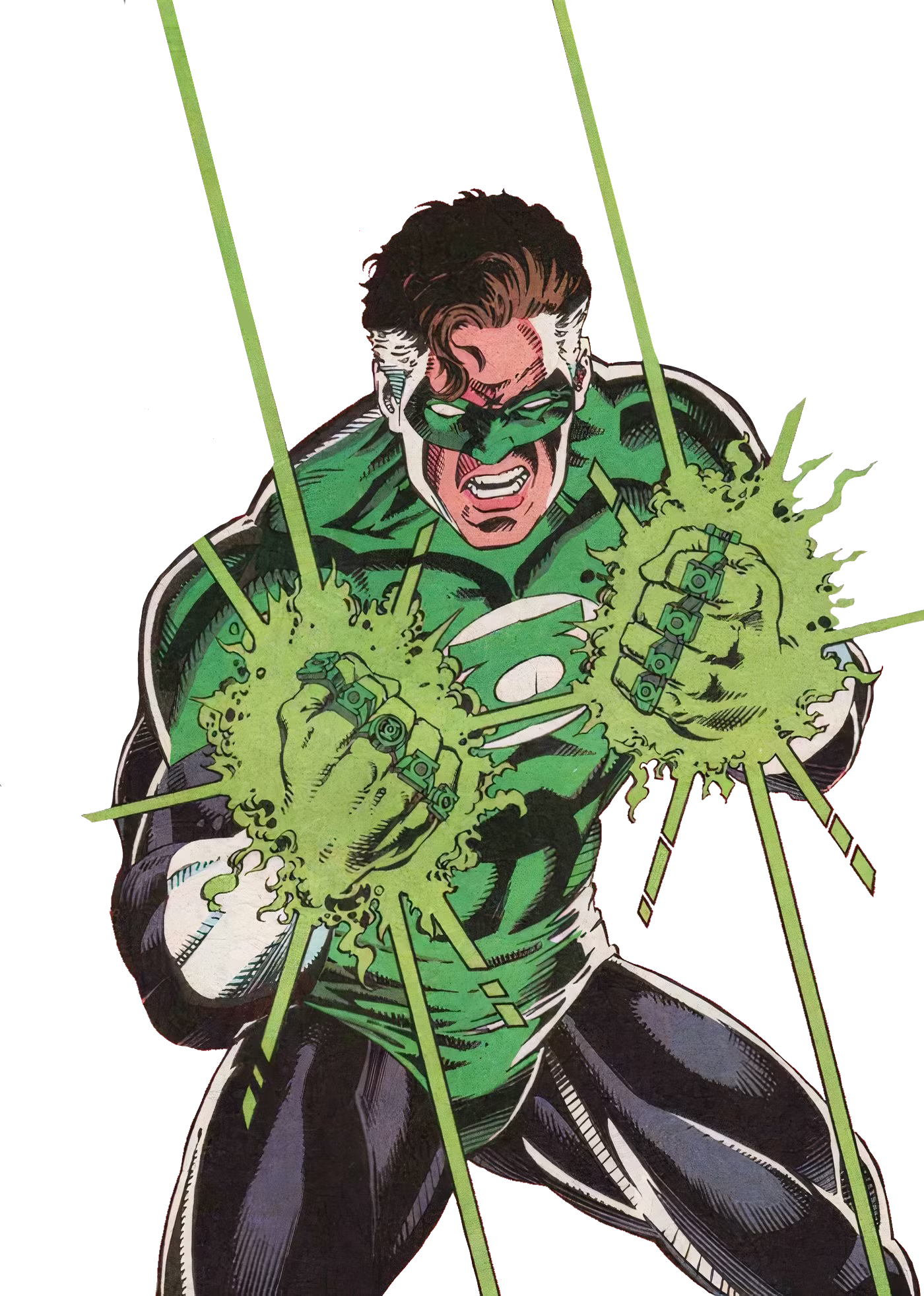 Hal Face (Scuffed) Parallax Hal Jordan Render by powerpop3 on DeviantArt