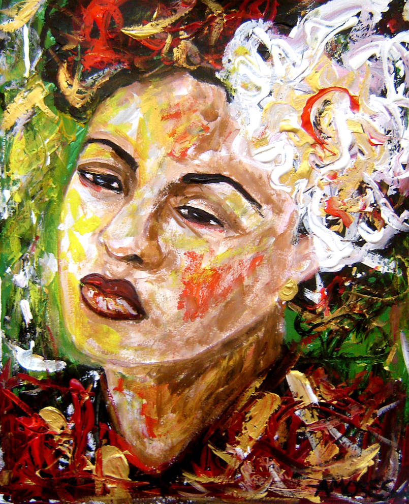 Billie Holliday 5 by amoxes