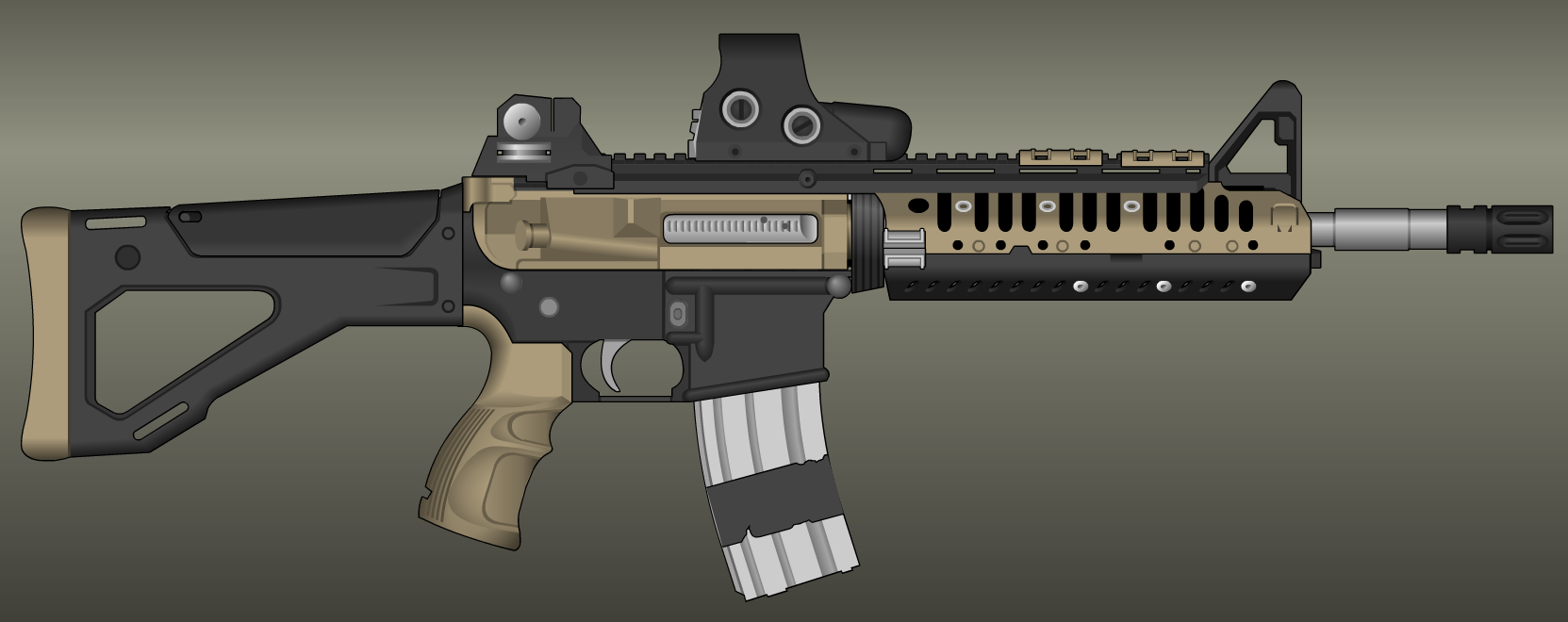 Mw2 Rangers M4 MW2 Revisited - US Army Rangers M4A1 by TheMakoHighlander on DeviantArt