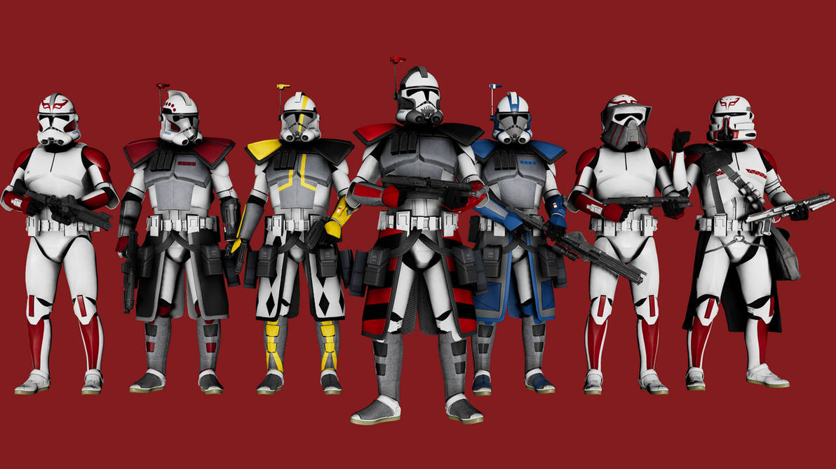 All Rancor Types Clone Troopers | Rancor Battalion by TheMakoHighlander on DeviantArt
