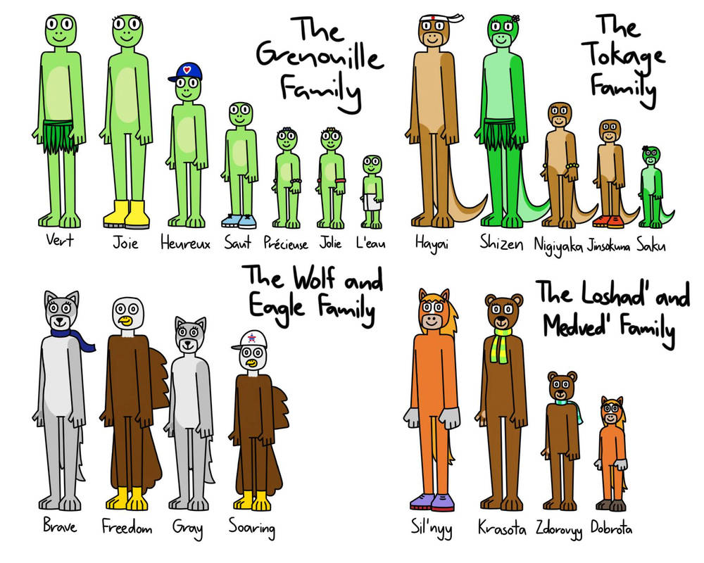 Animal Characters Revamped By Eggy543 On Deviantart Animal Characters Revamped By Eggy543 On Deviantart