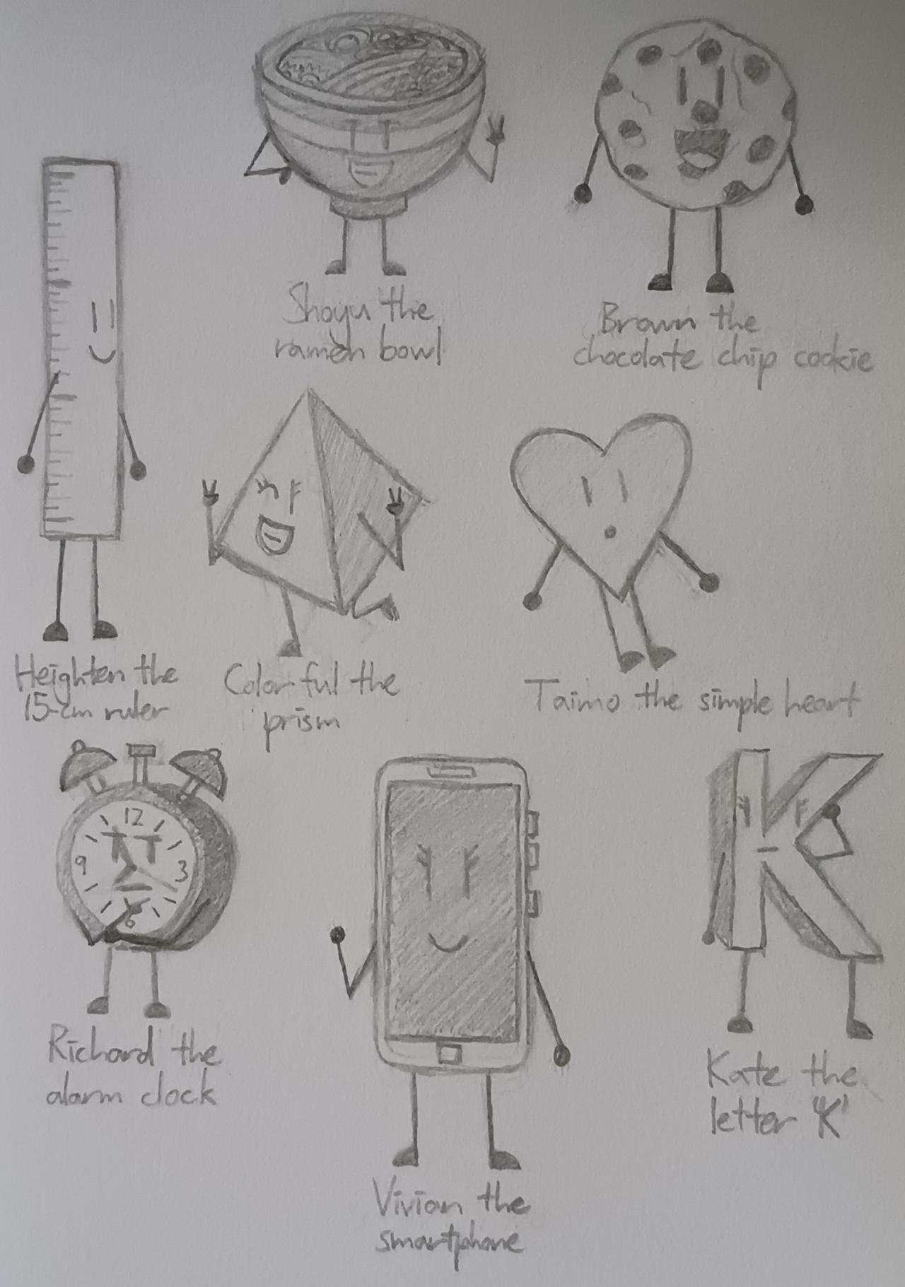 Eight Object OCs by Eggy543 on DeviantArt