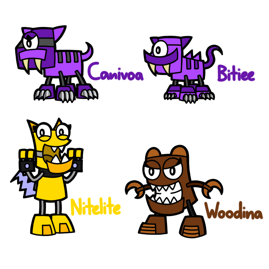 Two New Mixels and Two Revamped Mixels by Eggy543 on DeviantArt