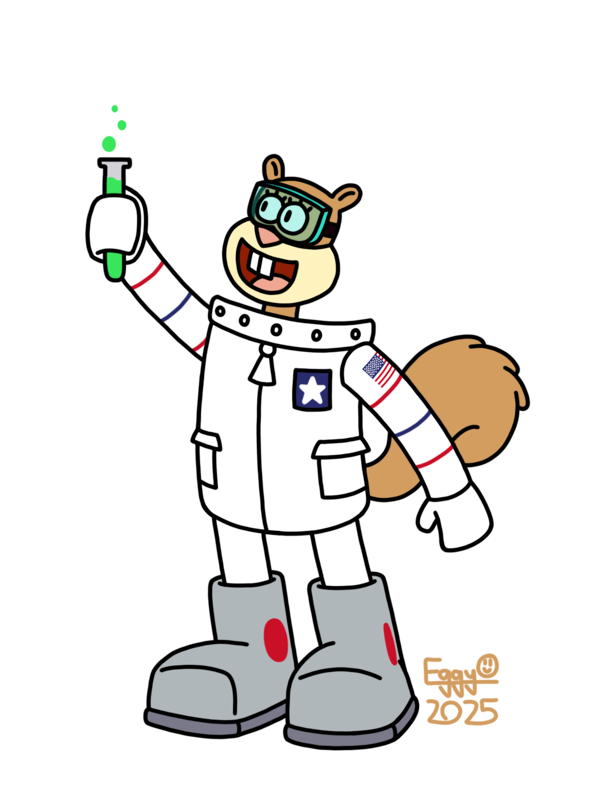 Sandy in her 40s by Eggy543 on DeviantArt