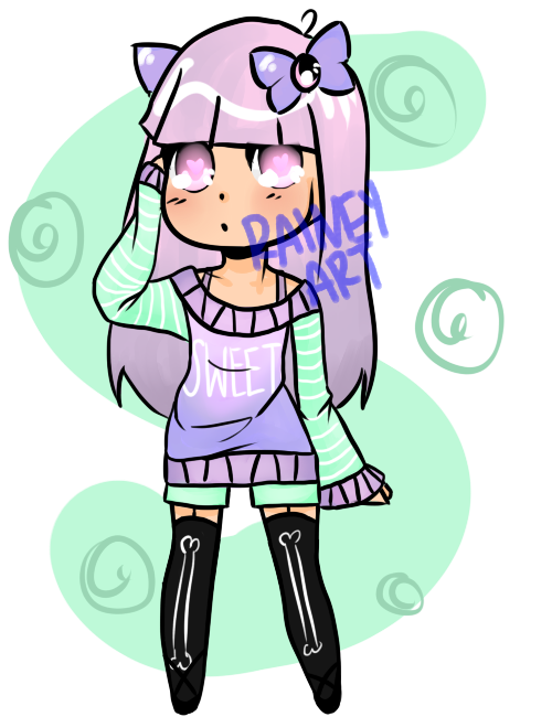 Pastel Goth Adoptable ((Open))