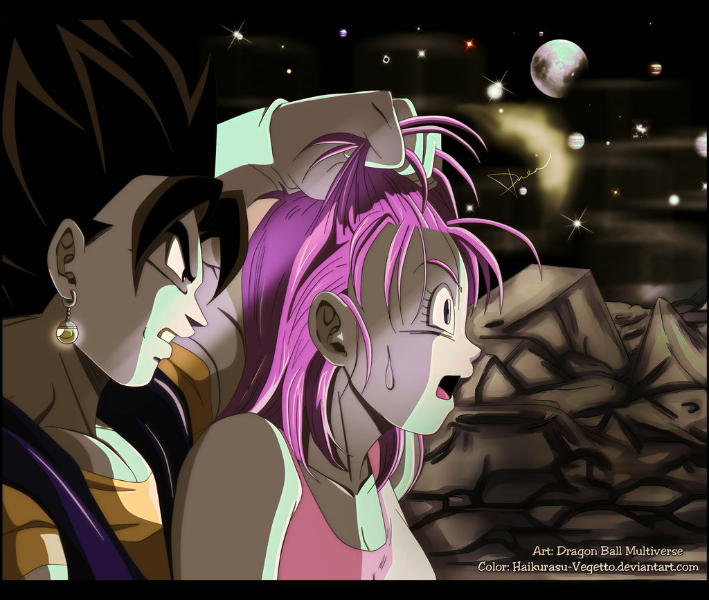Vegetto multiverse manga color by  on  @DeviantArt