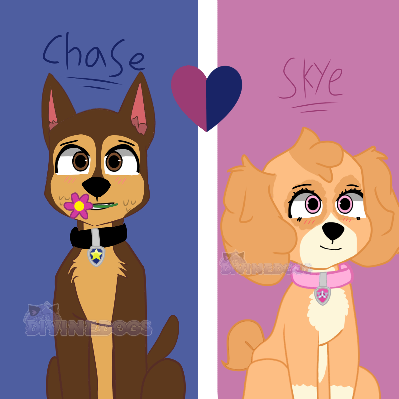 Chase And Skye 33 By Divine03Dogs On DeviantArt chase-and-skye-33-by-divine03dogs-on-deviantart