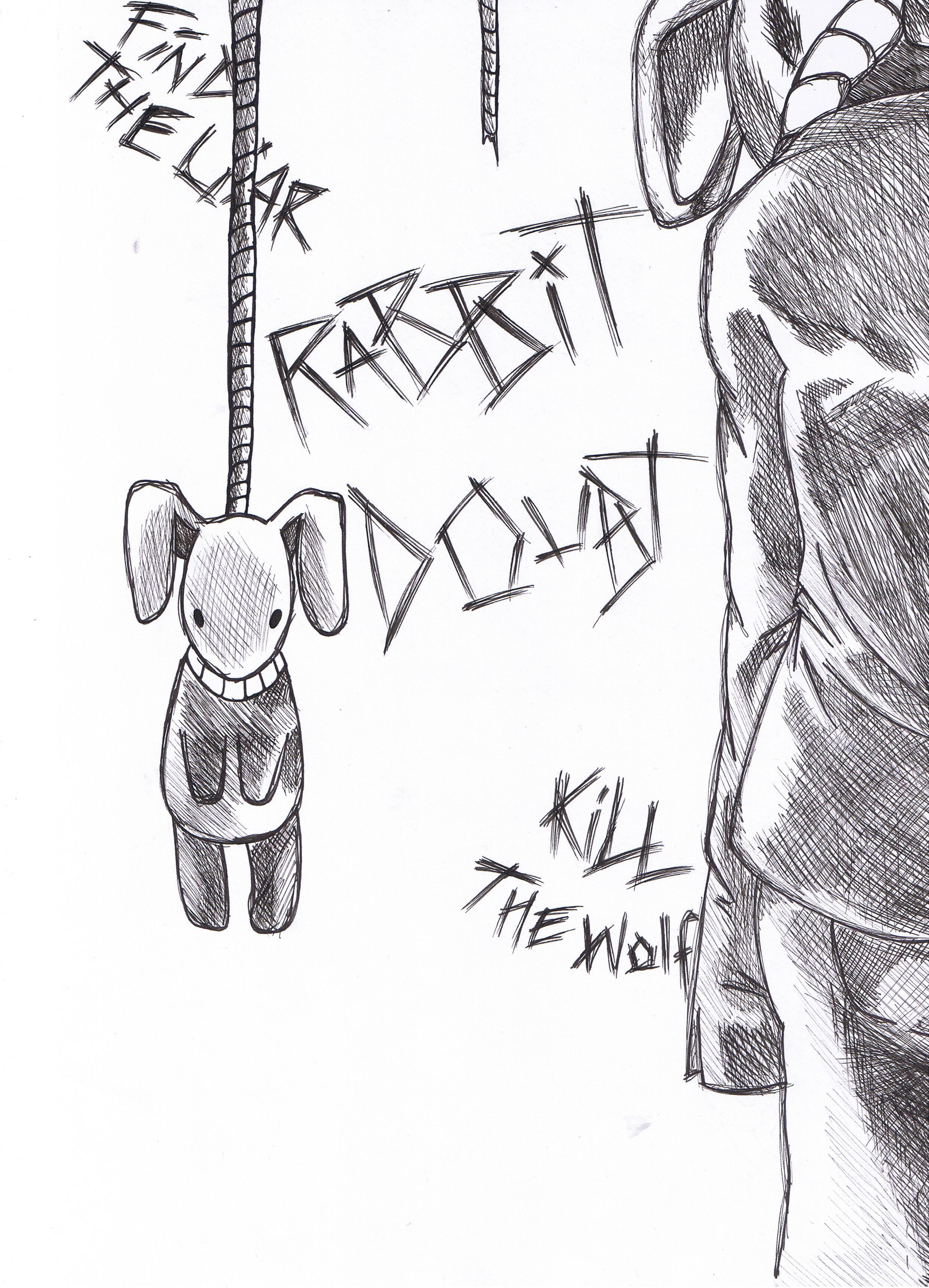 rabbit doubt by SatsujinGami on DeviantArt