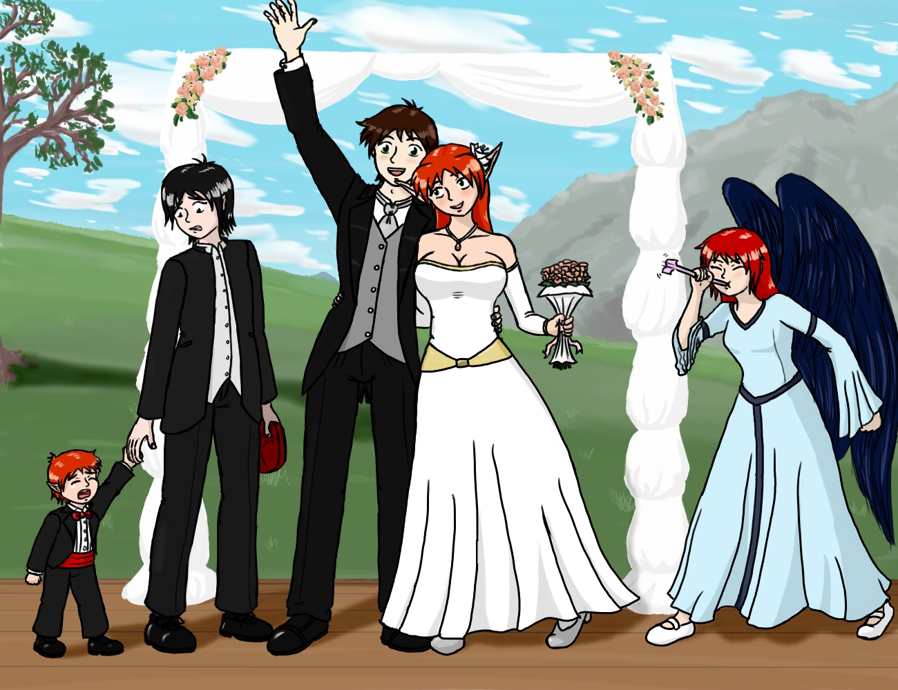 Reiyu and Sera's Wedding