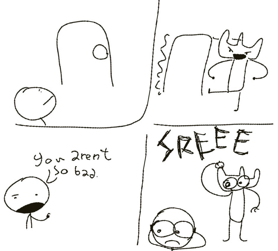 Fork Man by CatyoThe on DeviantArt